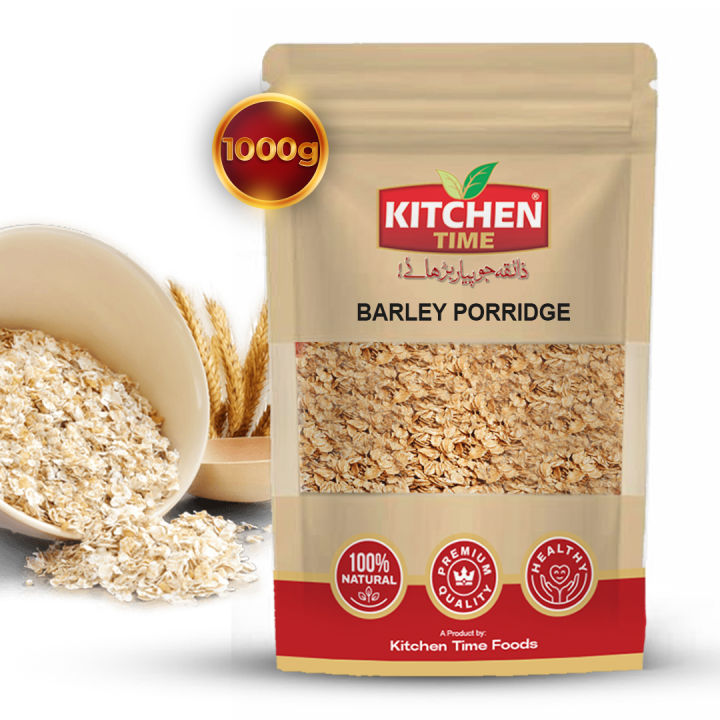Barley porridge - Jaoo ka Daliya Multi Dry Fruits Natural Food Supplement 1000g Pack By Kitchen Time Foods