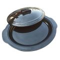 Serving Rice Dish | Salan Bowl with Lid Black Melamine. 