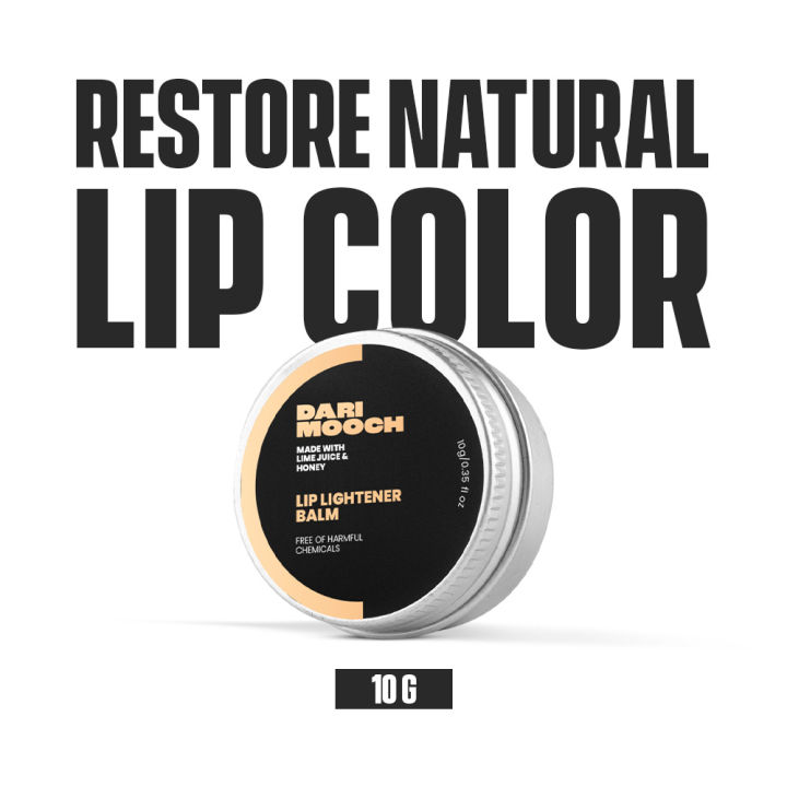 Dari Mooch - Lip Lightener Balm Ligthen smoker lips Relieves dry -10g