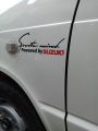 Sports Mind (Black and Red) Car Sticker for Mehran. Auto Styling Decal Stickers. Auto Decoration. 