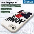dienya For iPhone 7 iPhone 8 Case Fashion Tide Brand Boy Thin Leather Soft Full Lens Back Cover Camera Protect Cases Shockproof Casing. 