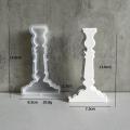 Reusable Candle mold Detailed Drip-resistant Aromatherapy Silicone mold DIY Table decoration for Home decor Party centerpiece. 