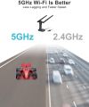 BrosTrend Longe Rannge Model (AC3 V2) (1200Mbps) Dual Band  5GHz/2.4GHz WiFi Adapter.Wireless network speed 867Mbps, 2 X External Antennas,USB 3.0.Compatible with Windows 10/8/7 / XP, Linux Mint, Xubuntu, Zorin, Raspberry Pi 2+, Raspbian, AC3L. 