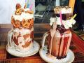 Glass Jar Mug with Straw and Handle(Clear) - Pack of 2. 