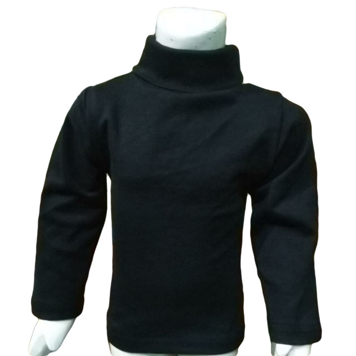 Pack of 03 Black Color High Neck for Kids