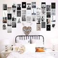 50 Aesthetic 4x6 inch customizes  pictures wall college black and white of your own choice. 