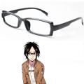 Anime Attack on Titan Hans Zoe Eyewear Hanji Zoe Black Frame Glasses Cosplay Accessories. 