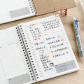 2021 Notebooks Agendas Planner Diary Weekly Spiral Organizer Libretas A5 Note Books Monthly Kraft Paper Schedule Filofax. 