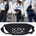 Oversized Daisy Print Waist Bags Men Women Sport Chest Pack Fashion Crossbody Pack Travel Phone Bag Sport Shoulder Bag Money Bag. 