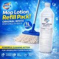 Quick Clean Mop Lotion Original White 1000ml Refill - 1 liter Phenyl Floor Cleaning Liquid Gel. 