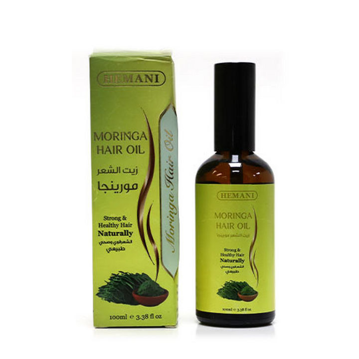 𝗛𝗘𝗠𝗔𝗡𝗜 𝗟𝗜𝗩𝗘 𝗡𝗔𝗧𝗨𝗥𝗔𝗟 - MORINGA HAIR OIL 100ML