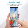 Tempered Glass For LG Wing 5G Curved Glass Full Coverage Side Glue Screen Protector - BLACK. 
