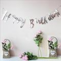 Happy Birthday Bunting Banners Paper Flags Garland Birthday Decoration Supplies Family Banner Home Decor. 