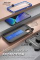SUPCASE Unicorn Beetle Pro Series Case Designed for îPhône 11 6.1 Inch (2019 Release), Built-in Screen Protector Full-Body Rugged Holster Case (DarkBlue). 