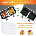 Air Fryer Parchment Paper for Foodi DZ201 with Dual Zone,2 Pcs Liners. 