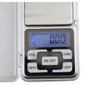ASM   Mini Digital Jewelry Pocket Gram Scale With Stainless Steel Salver And LCD Display For Measuring Purposes. 