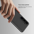 Nillkin Hard PC + TPU Case for Samsung Galaxy S24 FE Phone Cases Luxury Frosted PC + TPU Hard Protection Back Cover. 