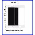 Premium Full Glue Edge To Edge Tempered Glass Screen Guard For Apple Iphone 7 - Front Display Protector. 