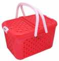 MEDIUM Plastic Mighty basket / Baby basket / storage basket with lid. 