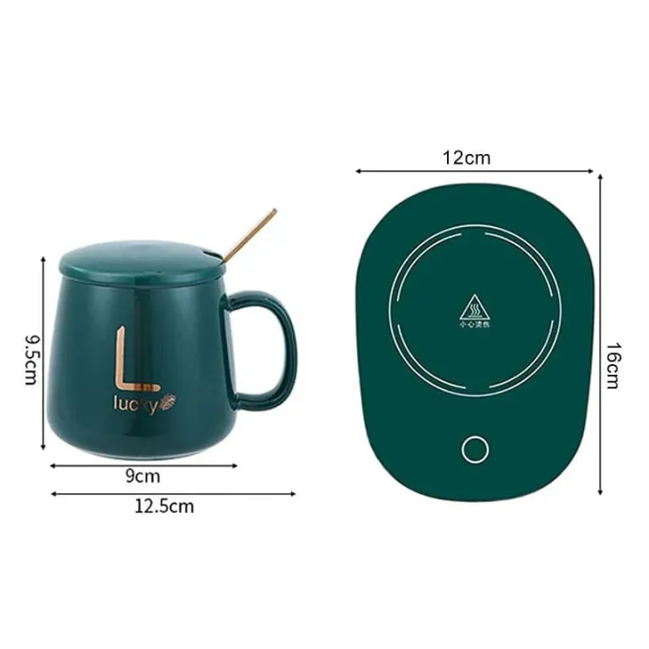 Electric%20Cup%20With%20Heating%20Pad%20Ceramic%20Mug,%20Lid%20&%20Spoon%20-%20Image%209