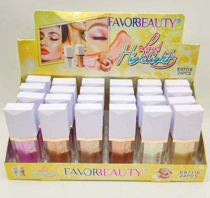 Favor Beauty Liquid highlighter pack of 6