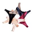 High Quality Ladies Seamless Plus Size G String Panty M-3XL Low Waist Ice Silk T Panties for Women Comfortable Underwear. 