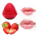 Strawberry Shape Lip Balm Softer Lips Pink. 