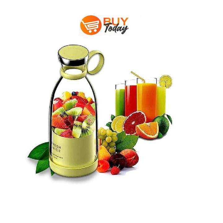 Portable Blender, Electric Blender Bottle Juicer Cup, Personal Blender for Shakes and Smoothies Mini Juicer Wireless Fruit Blenders Bottle Travel School Kitchen Juice Maker, High Quality Portable Blender