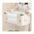 1Pcs High-capacity Quilt Storage Bags With Zipper/Foldable Bed Sheets Collecting Pouch Organizer/Moisture Dustproof Proof Organizer /Quilt Clothes Storage Bag. 