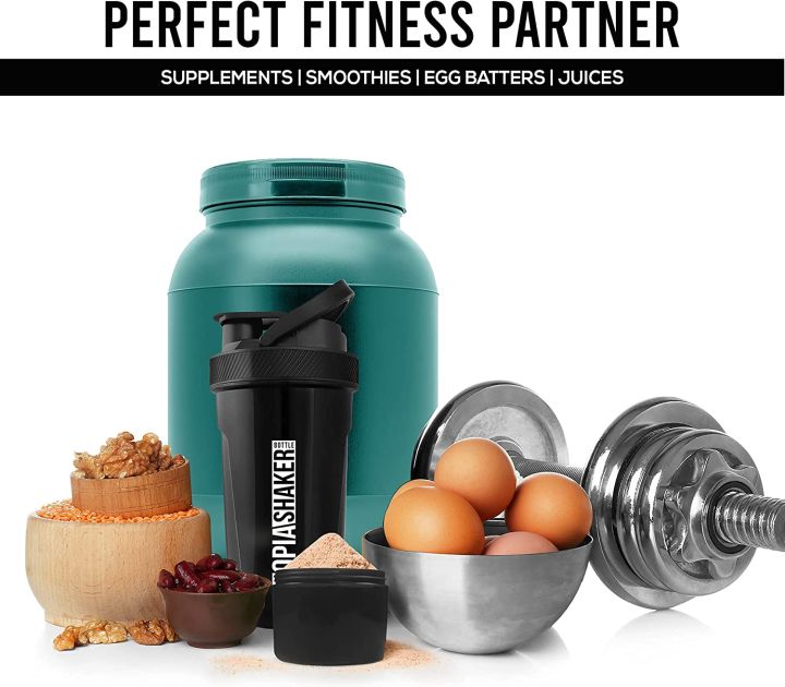 Gym%20Shaker%20Bottle%20Water%20Bottle%20Fitness%20Sports%20Classic%20Protein%20Mixer%20Shaker%20Bottle%20(24-Oz)%20-%20Image%203