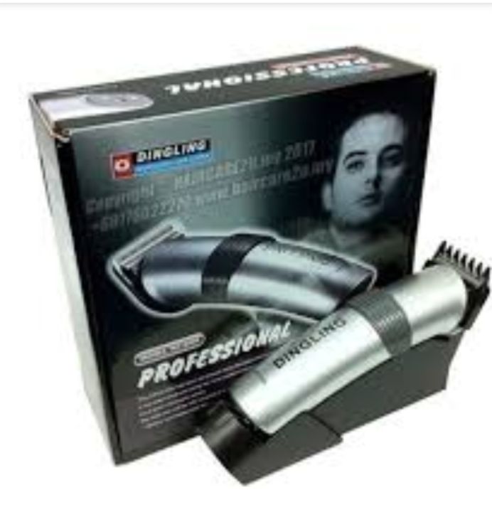 DINGLING RF-609 Electric Hair Clipper Hairdressing Trimmer Rechargeable Cutting Machine Beard Styling RF 609