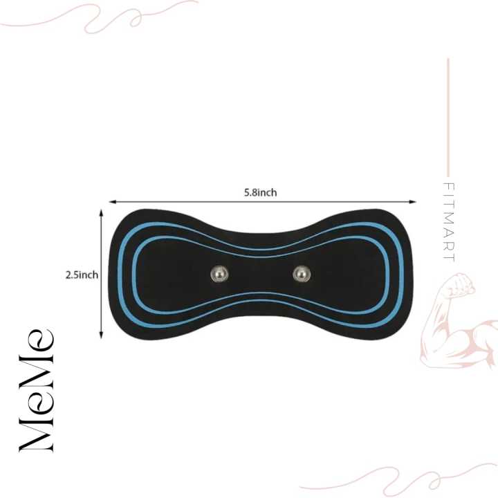 1Pcs Gel Pads Mini Electric Neck Cervical Massager Gel Pads Body Massager Silicone Hydrogel Mat Replacement Neck Massager
