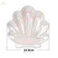 Shell Jewelry Dish Ceramic Trinket Dish Jewelry Plate Holder Small Key Bowl for Earrings Bracelets. 