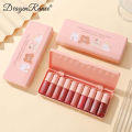Dra-gon Ranee A Beautiful And Happy Time Sexy  10Pcs Pearl Light Lip Gloss Set in pakistan. 