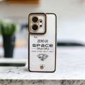 RMG for Infinix Zero 20 Back Cover Luxury Space Transparent Soft TPU Protective Phone Case. 