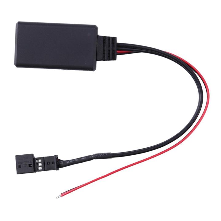 NANLIY-Car Bluetooth Module Aux-In Audio for Bmw E39 E46 E38 E53 16:9 Navigation Aux-In Bluetooth Wire Adapter