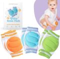 Baby Knee Pads for Crawling Cute Breathable Adjustable Elastic Baby Kneepads Knee Elbow Pads Crawling Safety Protector Unisex Infant Toddler. 