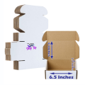 E-commerce Shipping White Boxes Size (6.5"x4"x2.5") Pack Of 10 & 20 Boxes. 