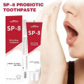 Probiotic Toothpaste SP-8 Whitening Tooth Remove Plaque Stains Teeth Whitener Oral Hygiene Clean Fresh Breath Denta 120g. 