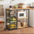 Oven stand rack for kitchen accessories rack. 