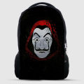 Money Heist 08 Business Travel Backpack, Matein Laptop Backpack for Men Women Boys Girls,  College School Bookbag Computer Backpack  Laptop Notebook Laptop Backpack Digital Printed Backpack   Double Zip And Large Pocket Backpack. 