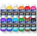 Royal Collection Pigments - Pack Of 12 Acrylic Paint - 120ml Each Bottle. 