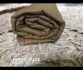 Camel Colour Suit Of Washing Wear Unstitched For Men (shalwarkameez). 