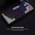 Fantech Mechanical Keyboard (Atom 63) (Mori Edition) and Atom 81 (Mizu Edition) RGB 3 Pins Hot swappable ---RED & BLUE SWITCH. 