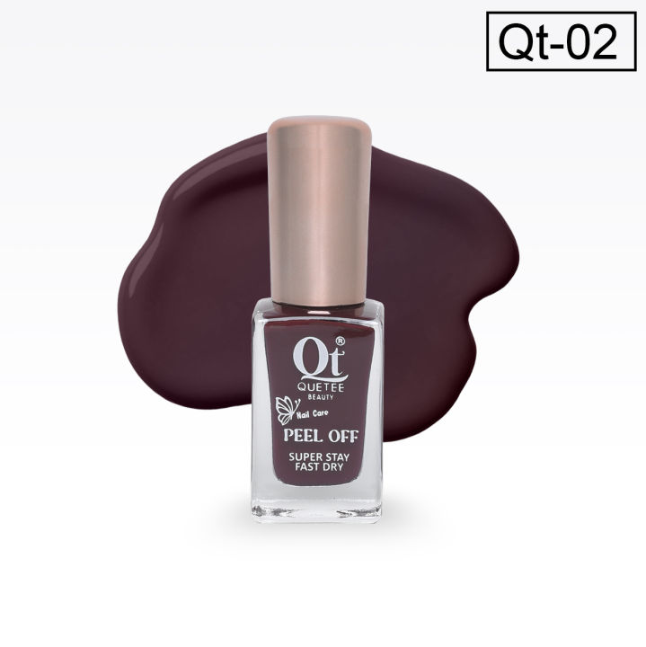 QT%20Quetee%20Beauty%20Peel%20Off%20Nail%20Polish,Shimmery%20Glitter%20Nail%20Paint%20with%20Glossy%20Matte%20Finish,%20Quick%20Dry%20Long%20Lasting%20Nail%20Color,%20Korean%20Skin-Friendly%20Safe%20Formula,%20Easy%20Application,%20High%20Pigment%20Shine,%20Trendy%20Nail%20Polish%20for%20Women%20Girls%20Party%20&%20Daily%20Wear%20-%20Image%202