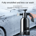 Portable High Pressure Car Wash Foam Sprayer  2L (Black)  Manual Handheld Car Wash Spray  Car High Pressure Sprayer  Household Cleaning Tool. 