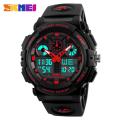 SKMEI Sports Dual Display Alarm Stopwatch Military LED Waterproof Digital Watches for Men 1270. 