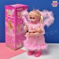 Baby Carry Barbie Doll Lighting Music Cell Operated Angel Looks. 