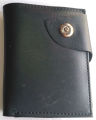 Wallet Side Button - Wallet Button - Button Wallet - Button Wallet For Men - Button Card Wallet - Wallet For Men - Leather Wallet - Slim and Smart Card Holder Wallet. 
