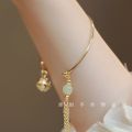 【Star Products】Step-by-Step Bell Bracelet Super Fairy Bell Half Bracelet Style Whitening Bracelet Friend High Appearance. 